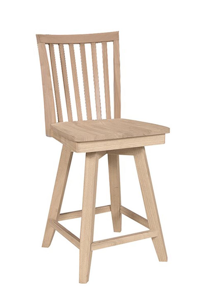 Mission Swivel Barstool Set